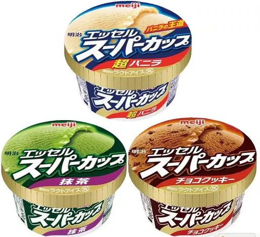 Meiji Vanilla Ice Cream Cup (200ml)
