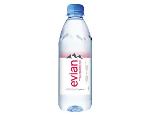 Evian Natural Mineral Water (500ml)